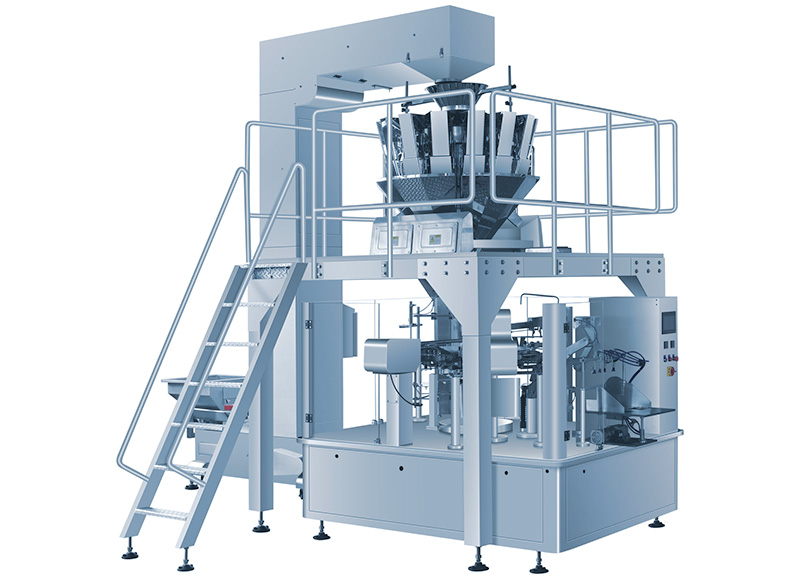 三种猫砂混合全自动包装机